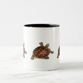 Tasse 2 Couleurs belle tortue (Centre)