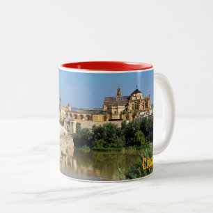 Tasse 2 Couleurs Belle ville de Cordoue en Espagne, voyage