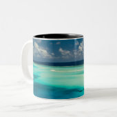 Tasse 2 Couleurs Belles Créatures Océaniques (Devant gauche)