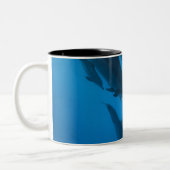 Tasse 2 Couleurs Belles créatures océaniques (Gauche)