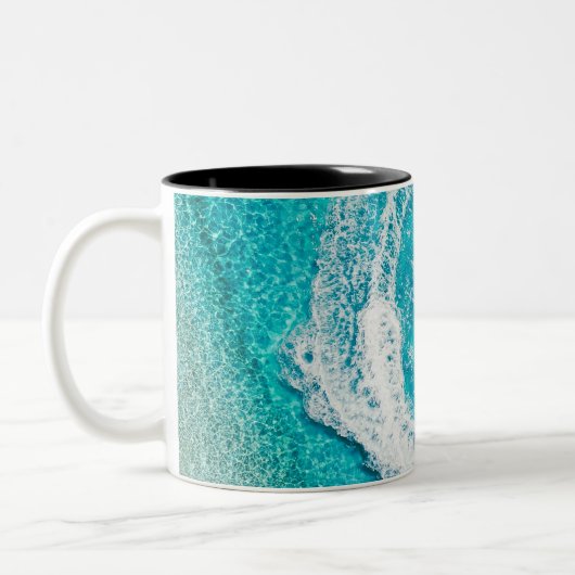 Tasse 2 Couleurs Belles Créatures Océaniques (Gauche)