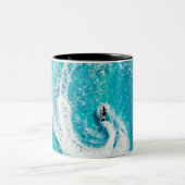 Tasse 2 Couleurs Belles Créatures Océaniques (Centre)