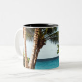 Tasse 2 Couleurs Belles Créatures Océaniques (Devant gauche)