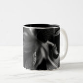 Tasse 2 Couleurs Belles Fleurs de Lys (Devant droit)