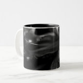 Tasse 2 Couleurs Belles Fleurs de Lys (Devant gauche)