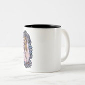 Tasse 2 Couleurs Belly Dance Fairy Art Belly Dancing Fairies (Devant droit)