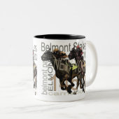 Tasse 2 Couleurs Belmont Stakes 145 (Devant droit)