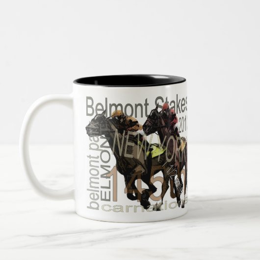 Tasse 2 Couleurs Belmont Stakes 145 (Gauche)