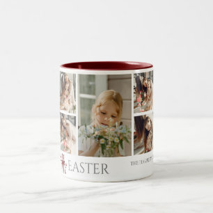 Tasse 2 Couleurs Bénédiction de Pâques Elégante OEufs de Pâques Pho