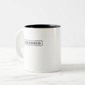 Tasse 2 Couleurs # Béni (Devant gauche)