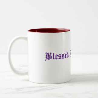 Tasse 2 Couleurs Béni soit Fruit grossesse enceinte bébé shower