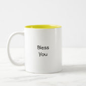 Tasse 2 Couleurs Bénissez-vous (Gauche)