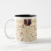 Tasse 2 Couleurs Benjamin Franklin 1847 (Gauche)