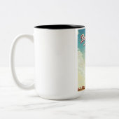 Tasse 2 Couleurs Bentonville, Arkansas affiche de voyage. (Gauche)