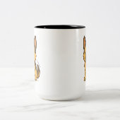 Tasse 2 Couleurs Berger Allemand (Centre)