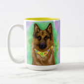 TASSE 2 COULEURS BERGER ALLEMAND (Gauche)