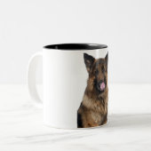 Tasse 2 Couleurs Berger allemand (Devant gauche)