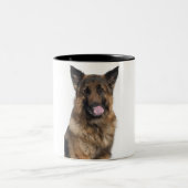Tasse 2 Couleurs Berger allemand (Centre)