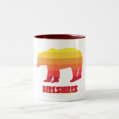 Tasse 2 Couleurs Berkshires Bear (Centre)
