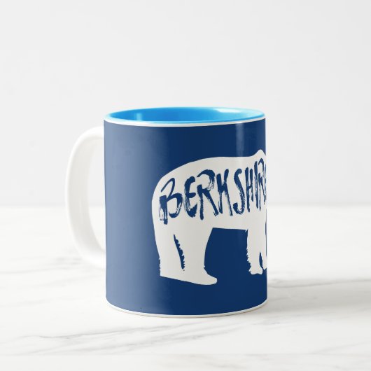 Tasse 2 Couleurs Berkshires Bear (Devant gauche)