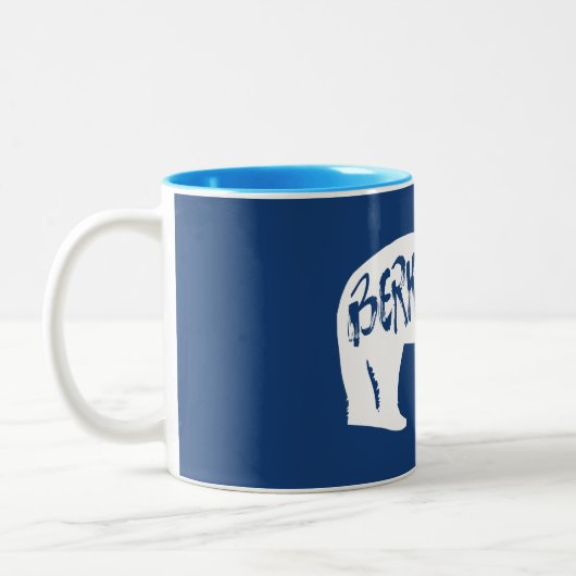 Tasse 2 Couleurs Berkshires Bear (Gauche)