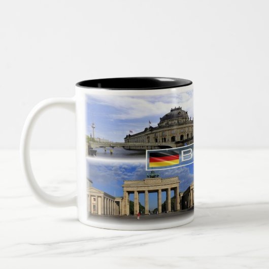 Tasse 2 Couleurs Berlin - (Gauche)