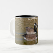 Tasse 2 Couleurs Bernache du Canada (Devant gauche)