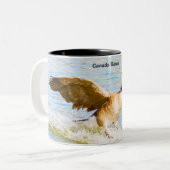 Tasse 2 Couleurs Bernache du Canada (Devant gauche)