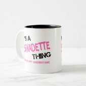 Tasse 2 Couleurs Bernadette que tu ne comprendrais pas (Devant gauche)