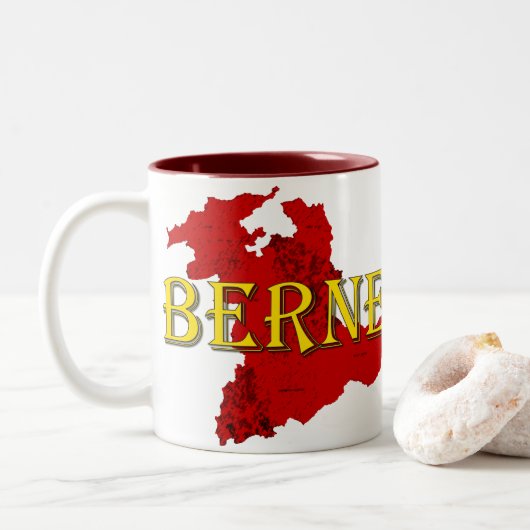 Tasse 2 Couleurs Berne (Avec donut)