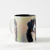 Tasse 2 Couleurs Berner Sennenhund (Devant gauche)