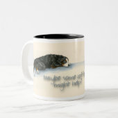 Tasse 2 Couleurs Berners de sommeil (Devant gauche)