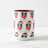 Tasse 2 Couleurs Bernese Mountain Dog race Noël (Centre)