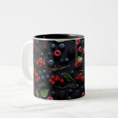 Tasse 2 Couleurs Berries Knolling (Devant gauche)