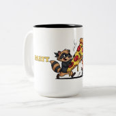 Tasse 2 Couleurs Best Buddies depuis 1996 Design (Devant gauche)