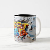 Tasse 2 Couleurs Best dad (Devant droit)
