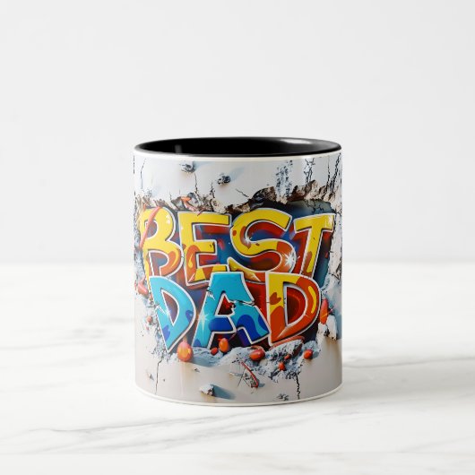 Tasse 2 Couleurs Best dad (Centre)