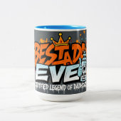 Tasse 2 Couleurs Best Dad Ever Urban Graffiti Edition Father’s Day (Centre)