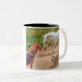 Tasse 2 Couleurs Best Dog Mom Ever (Devant droit)