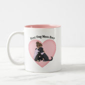 Tasse 2 Couleurs Best Dog Mom Ever Black Lab (Gauche)