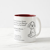 Tasse 2 Couleurs Best Friends Collection Secrets (Devant droit)