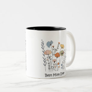 Tasse 2 Couleurs Best Mom Ever Mother's Day