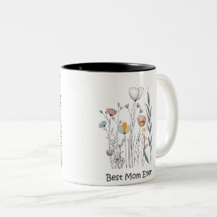 Tasse 2 Couleurs Best Mom Ever Mother's Day