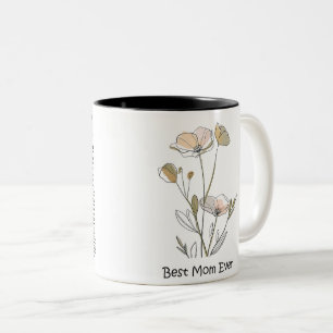 Tasse 2 Couleurs Best Mom Ever Mother's Day