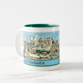 Tasse 2 Couleurs Best of South Dakota (Devant gauche)