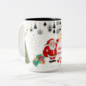 Tasse 2 Couleurs Best Wishes New Year Cup (Devant gauche)