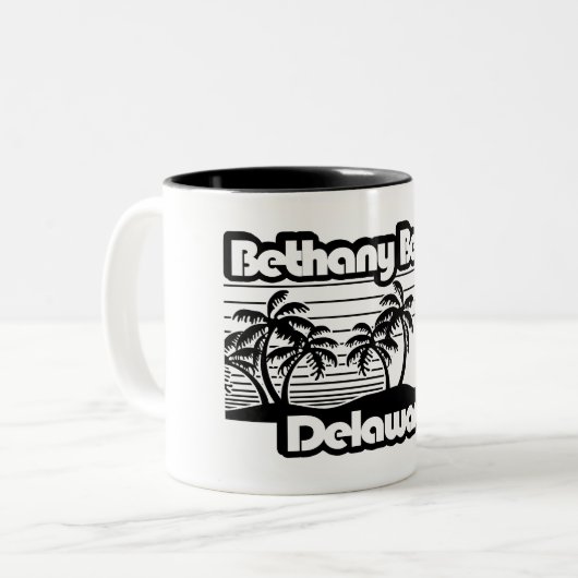 Tasse 2 Couleurs Bethany Beach Delaware (Devant gauche)