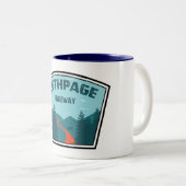 Tasse 2 Couleurs Bethpage Bikeway (Devant droit)