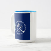 Tasse 2 Couleurs Beverly Hills Yacht Club deux musiques toniques (Devant gauche)