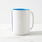 Tasse 2 Couleurs Beverly Hills Yacht Club deux musiques toniques (Devant droit)